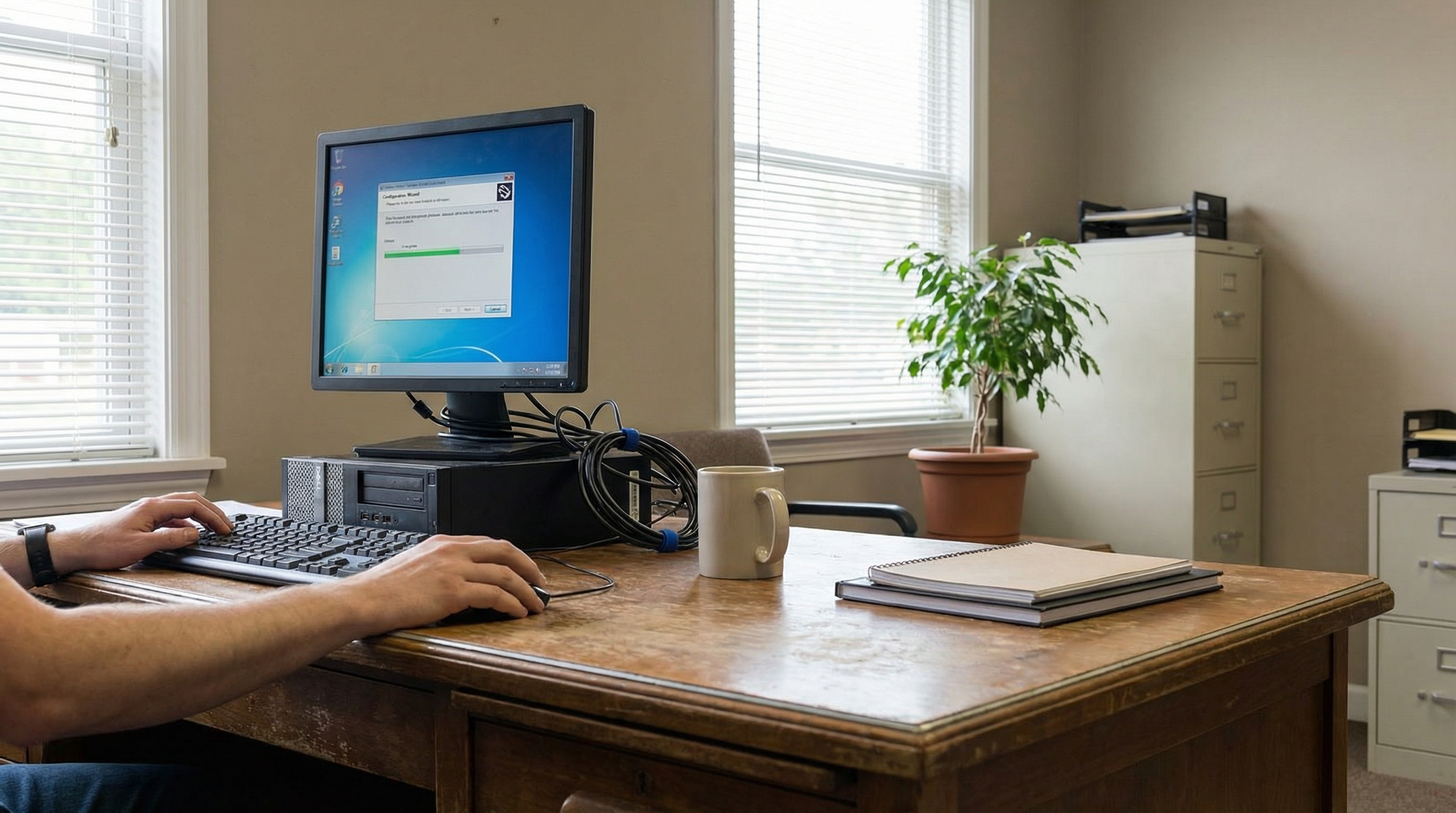 Einrichtung und Umstellung von Software